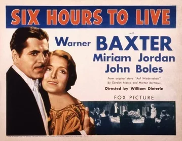 Six Hours to Live poster