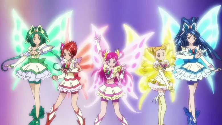 Yes! PreCure 5 the Movie: Great Miraculous Adventure in the Mirror Kingdom! poster