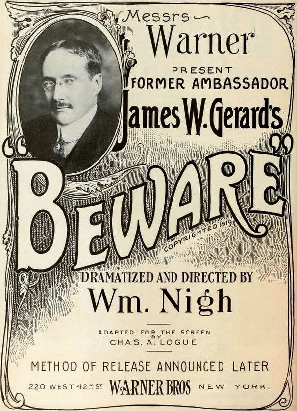 Beware! poster