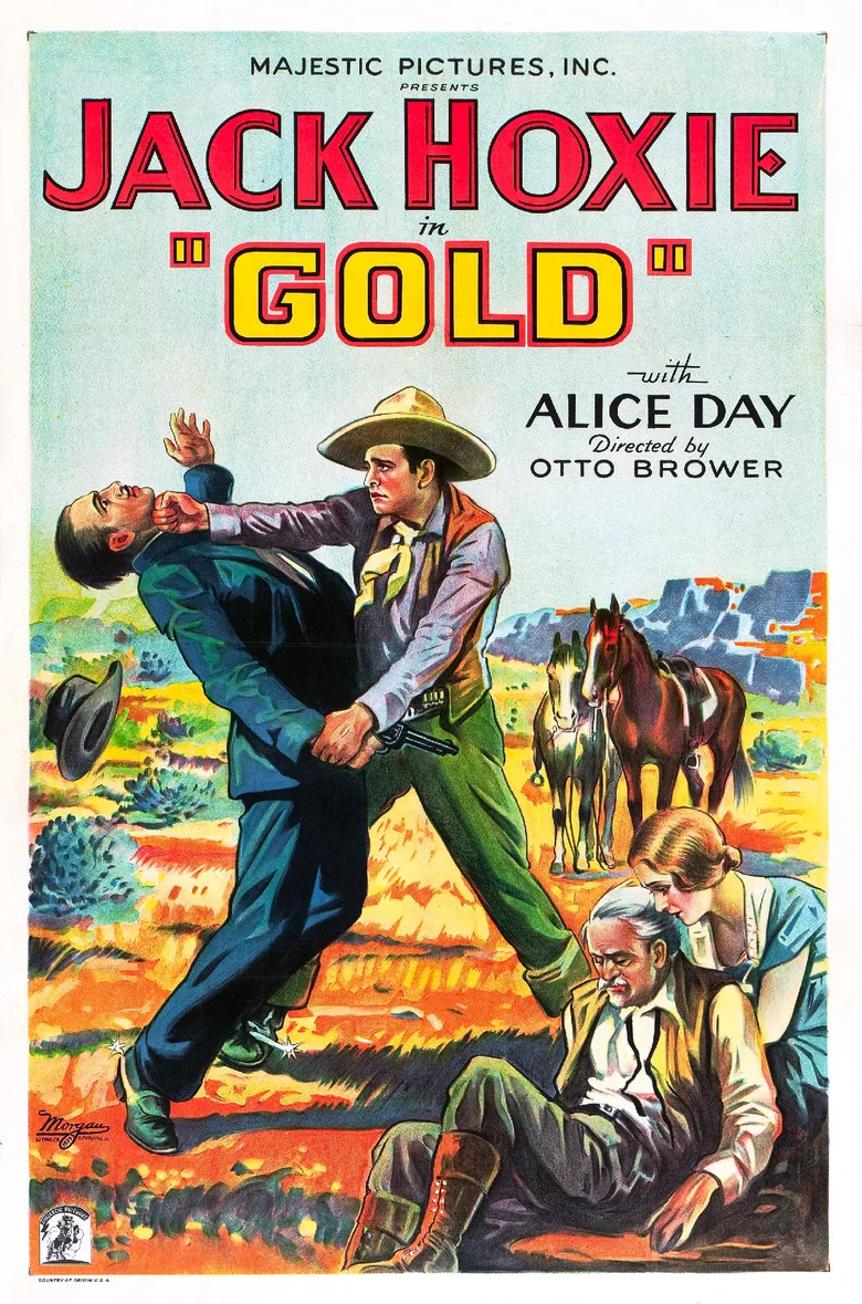 Gold poster