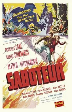 Saboteur poster