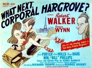 What Next, Corporal Hargrove? poster