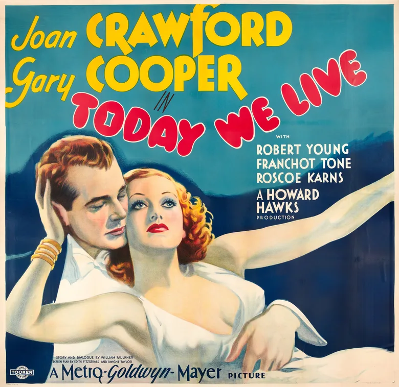 Today We Live poster