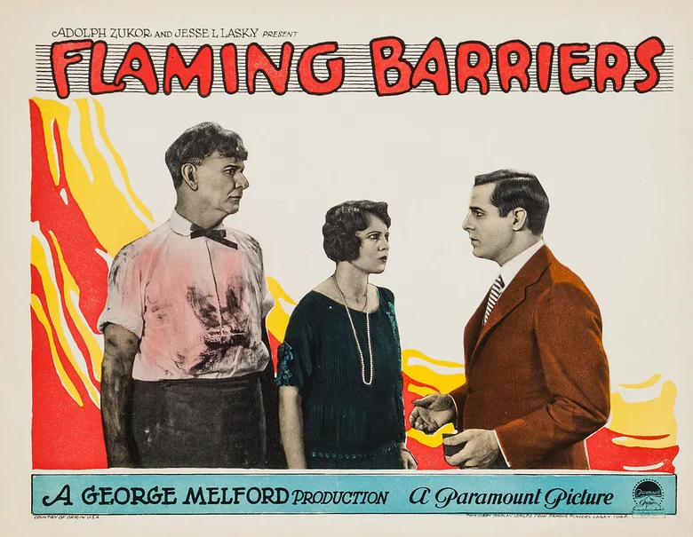 Flaming Barriers poster