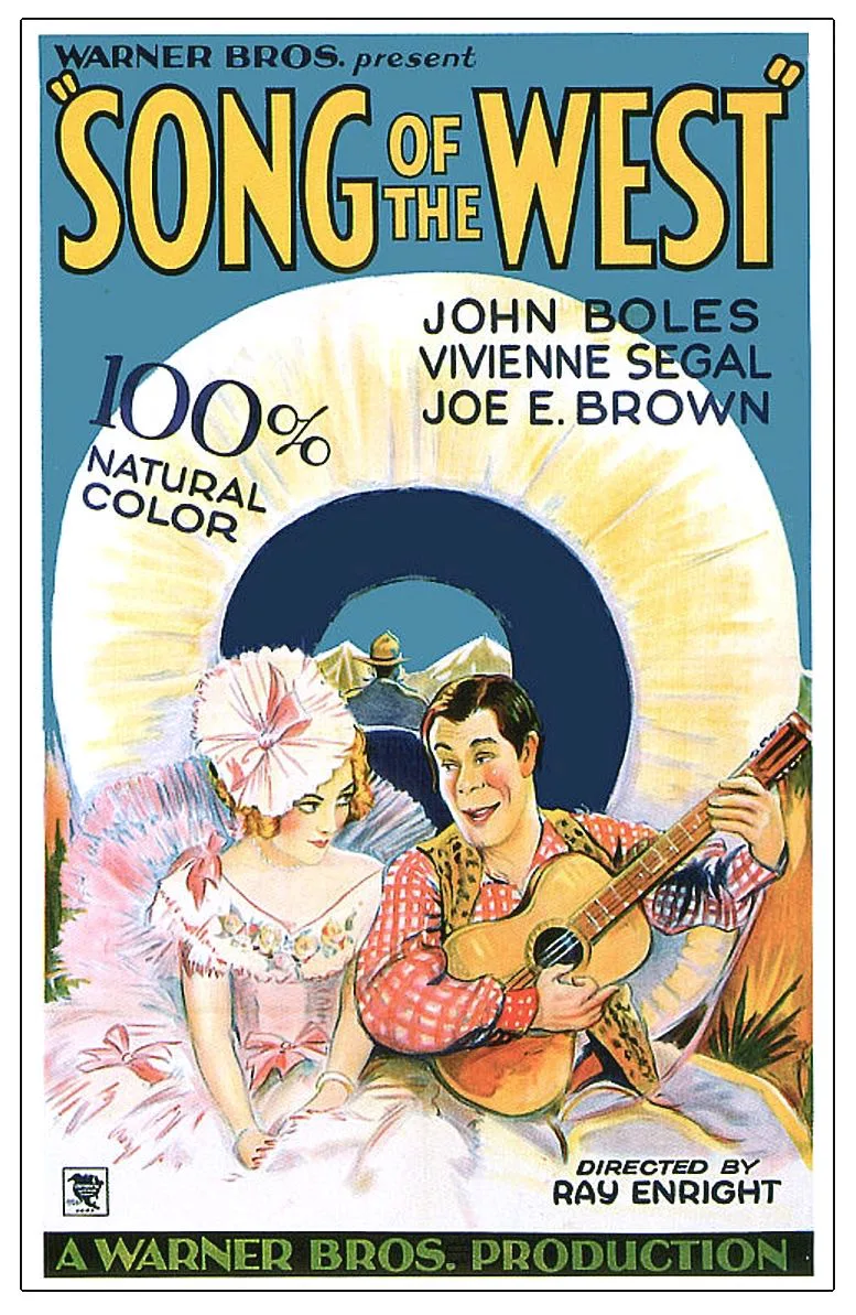 Song of the West poster