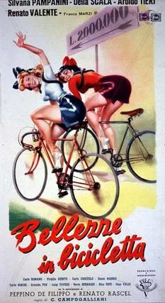 Bellezze in bicicletta poster