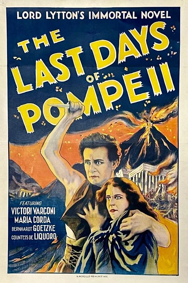 The Last Days of Pompeii poster