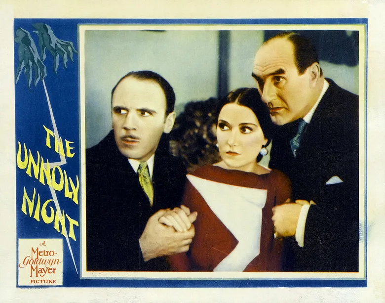 The Unholy Night poster