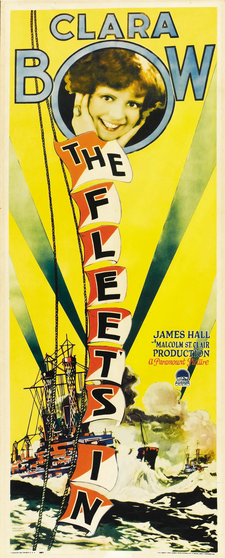 The Fleet's In poster