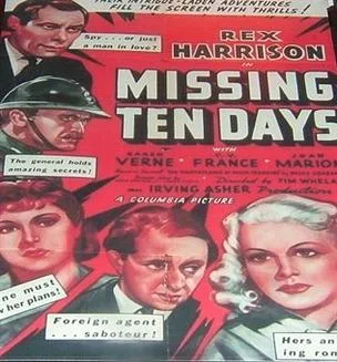 Ten Days in Paris poster