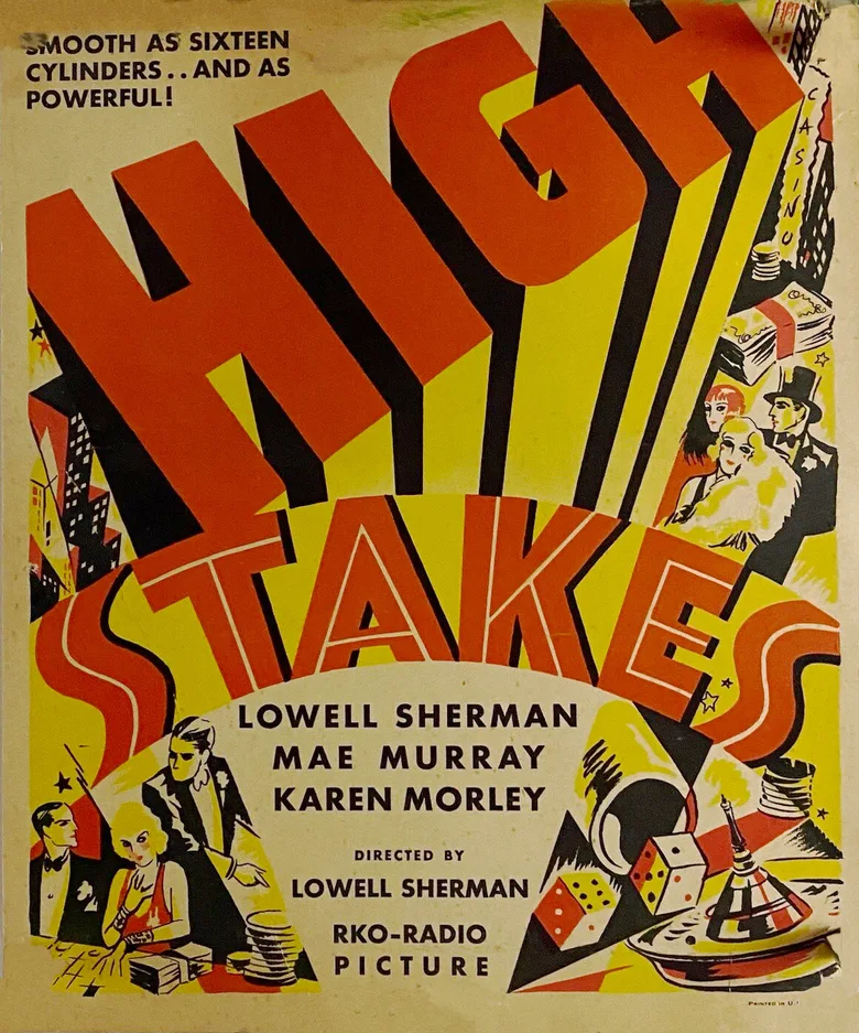 High Stakes poster