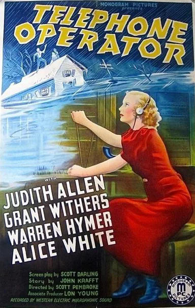 Telephone Operator poster