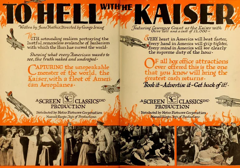 To Hell with the Kaiser! poster