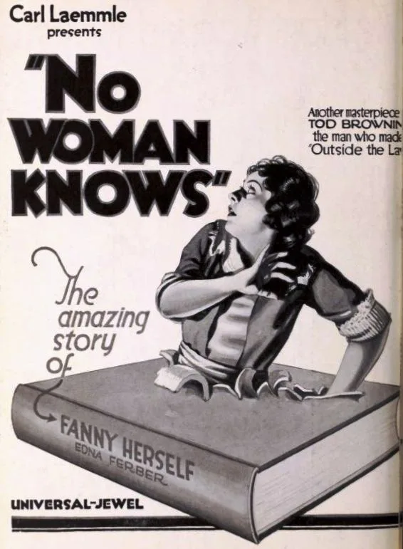 No Woman Knows poster