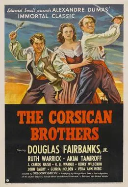 The Corsican Brothers poster