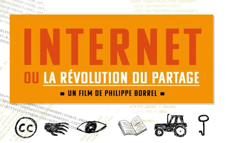 Internet ou la révolution du partage poster