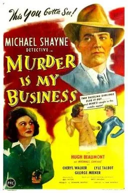 Murder Is My Business poster