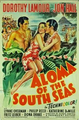 Aloma of the South Seas poster