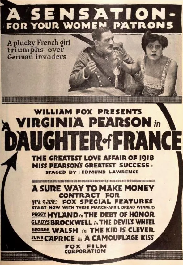 A Daughter of France poster