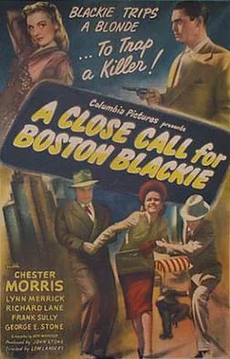 A Close Call for Boston Blackie poster