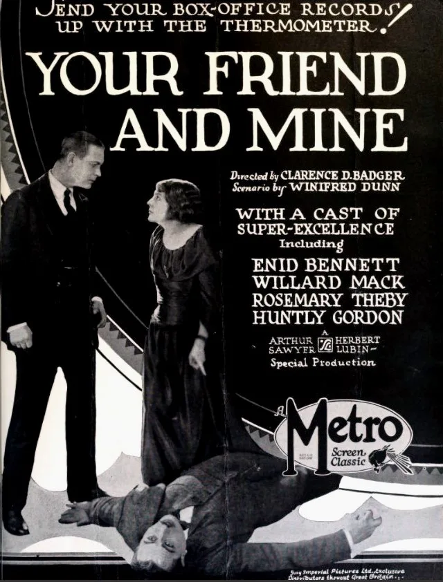 Your Friend and Mine poster