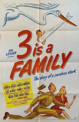 Three Is a Family poster