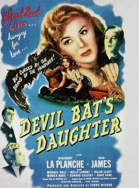 Devil Bat's Daughter poster