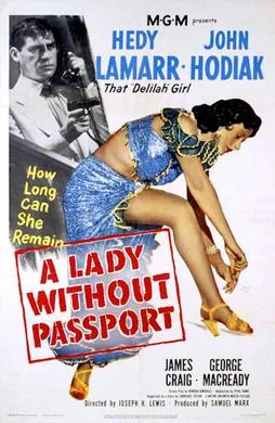 A Lady Without Passport poster