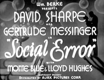Social Error poster