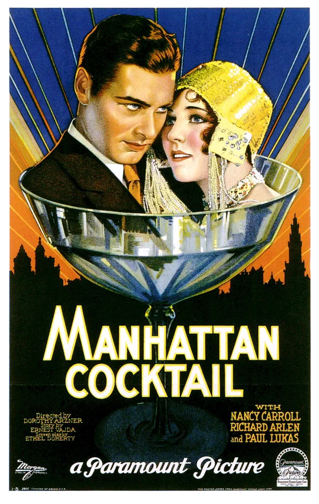 Manhattan Cocktail poster