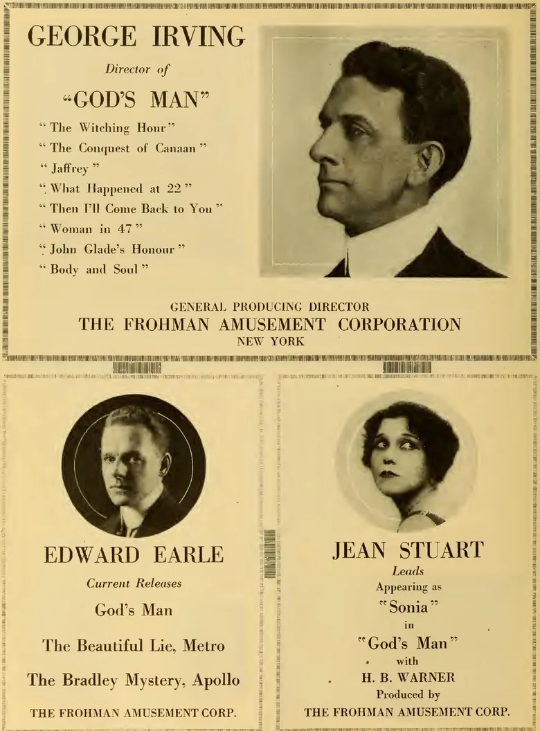 God's Man poster