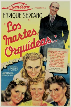 Los martes, orquídeas poster