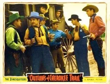 Outlaws of Cherokee Trail poster