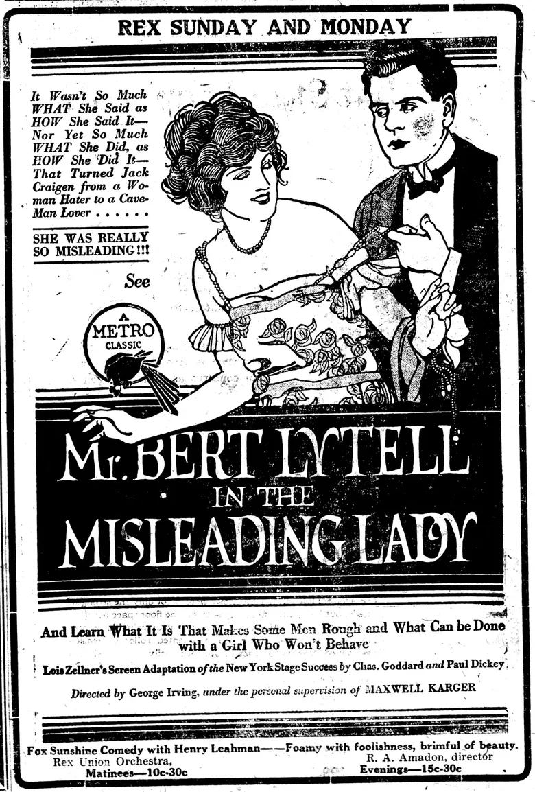 The Misleading Lady poster