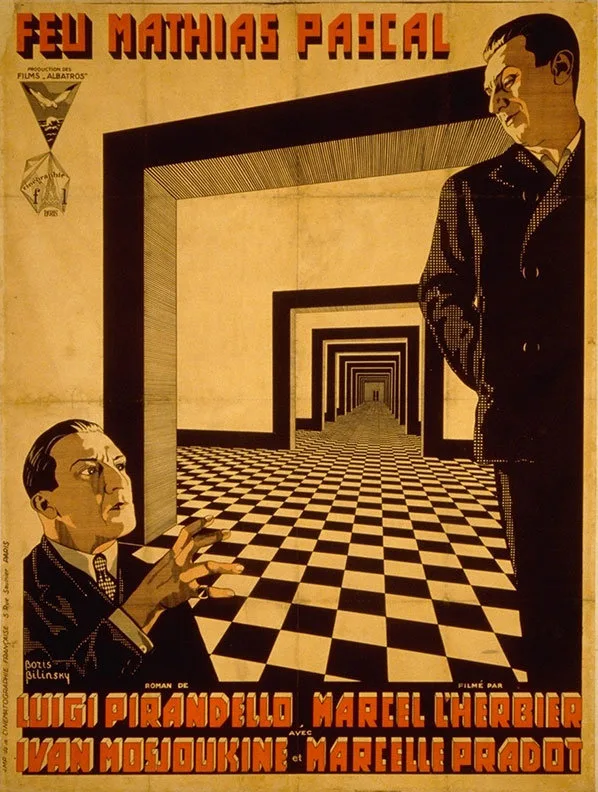 Feu Mathias Pascal poster