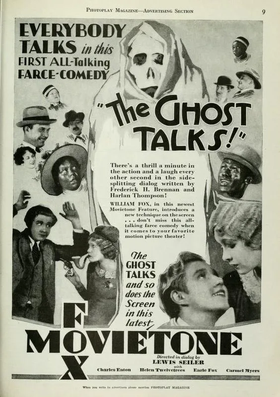 The Ghost Talks poster