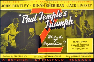 Paul Temple's Triumph poster