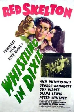 Whistling in Dixie poster
