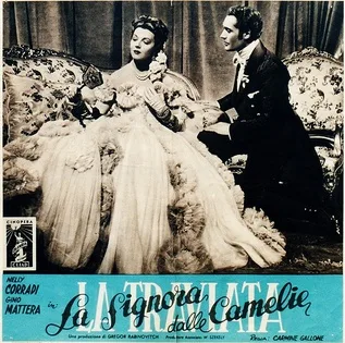 The Lady of the Camellias poster