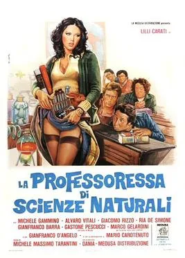 La professoressa di scienze naturali poster