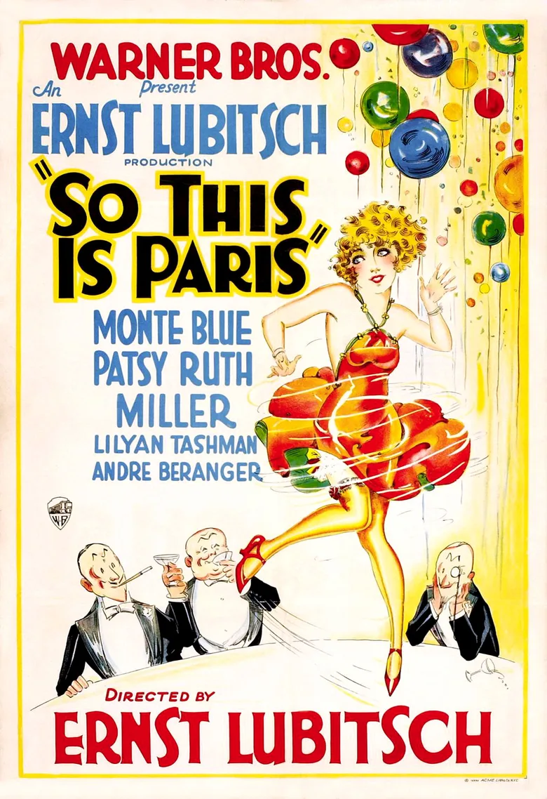 So This Is Paris poster