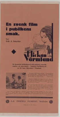 The Girl from Värmland poster