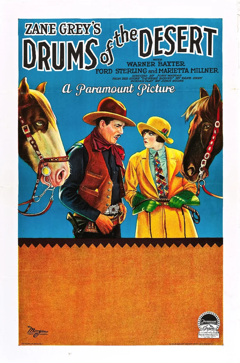 Drums of the Desert poster