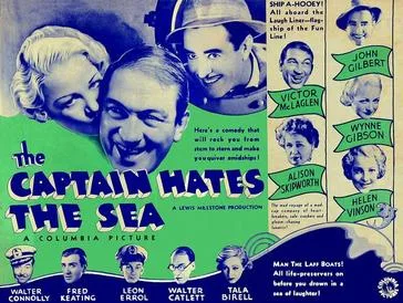 The Captain Hates the Sea poster