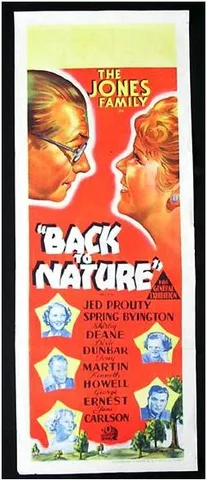 Back to Nature poster
