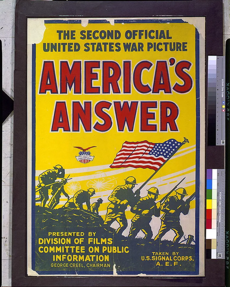 America's Answer poster