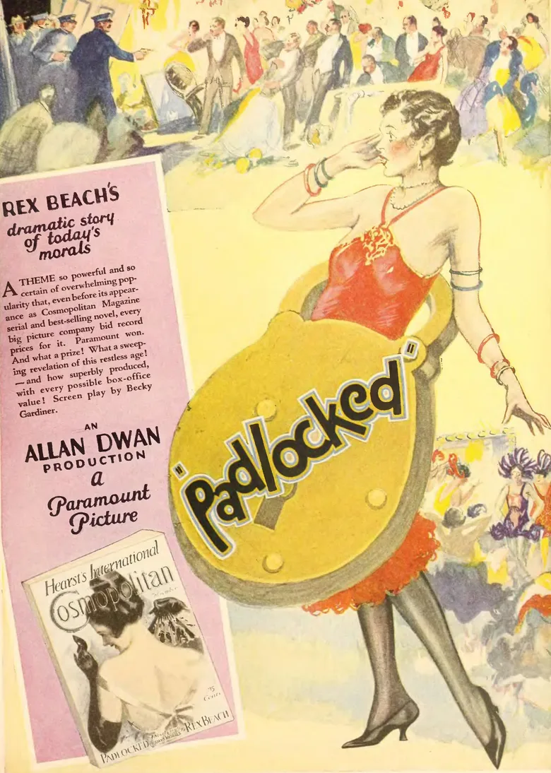Padlocked poster
