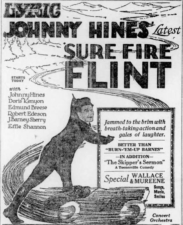Sure Fire Flint poster