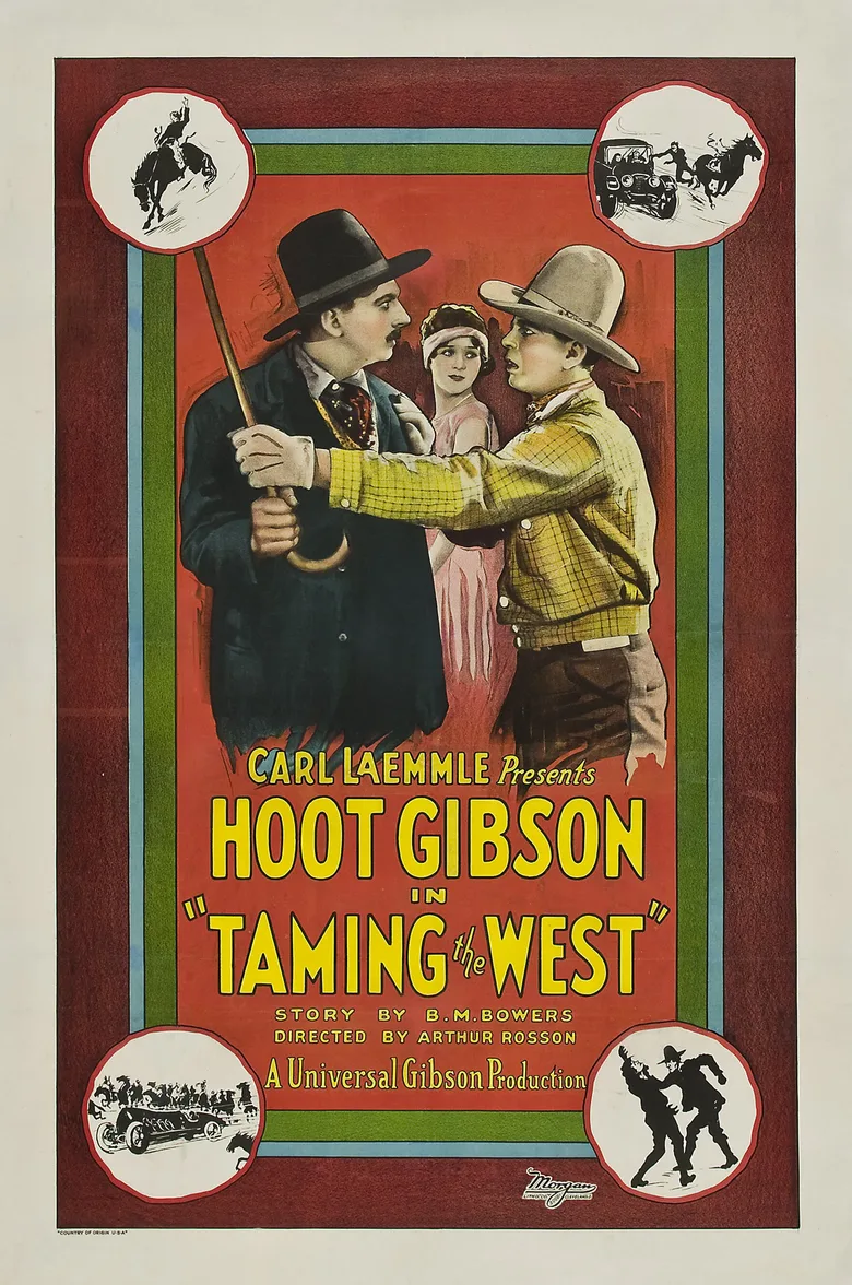 The Taming of the West poster