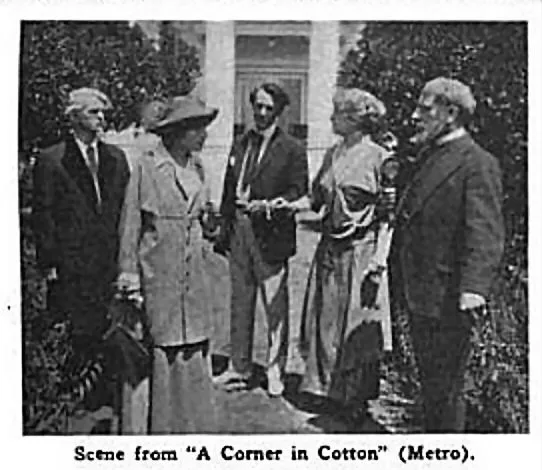 A Corner in Cotton poster